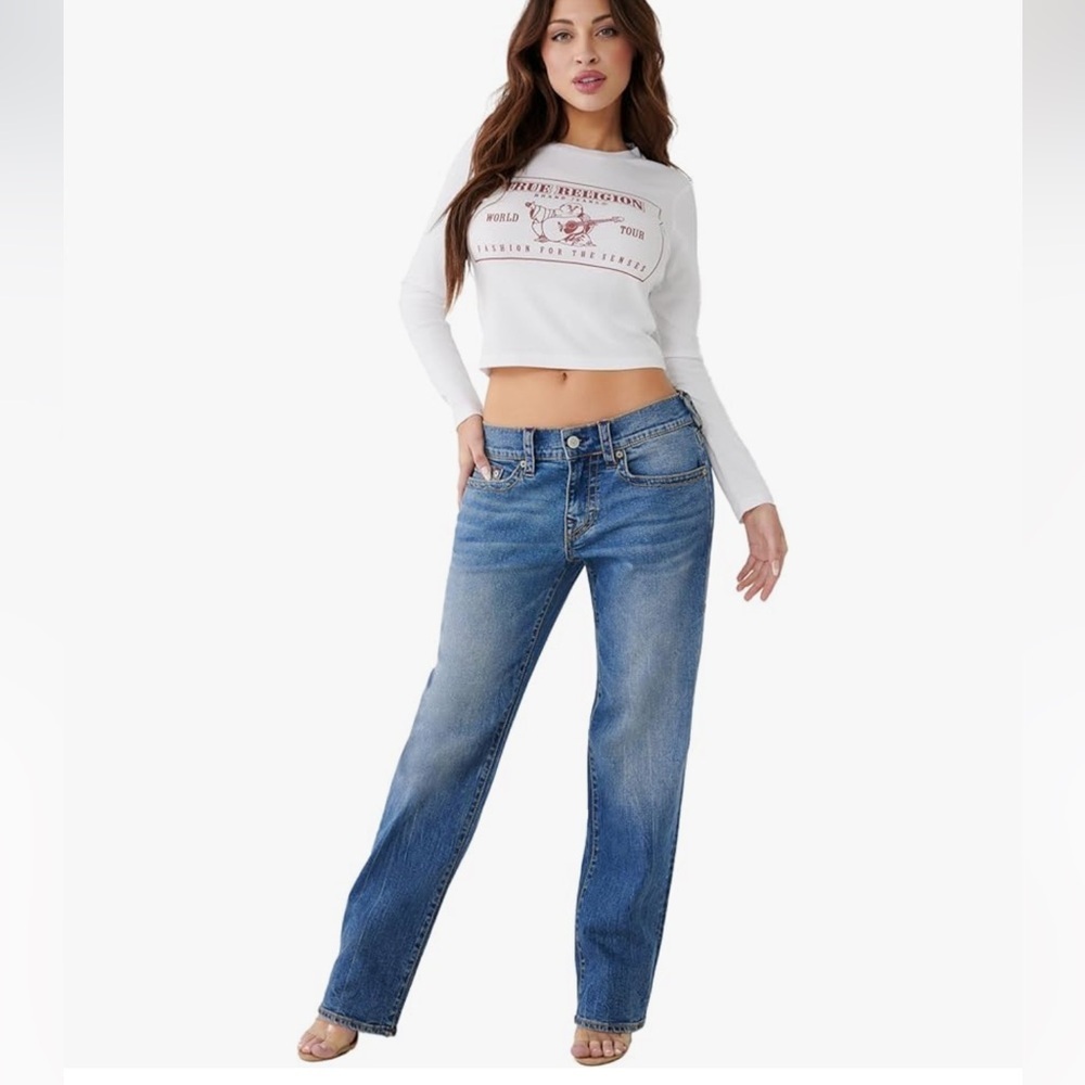 True Religion women’s Ricki Relaxed Jean